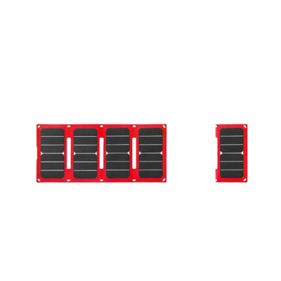 5V1A เครื่องชาร์จแผงโซลาร์เซลล์แบบพับได้ 5 วัตต์สำหรับอุปกรณ์ USB ชุดแบตเตอรี่แบบพกพา