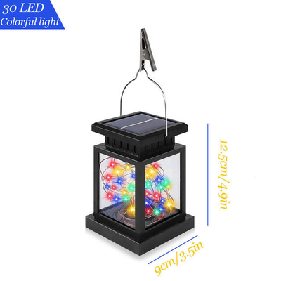 สนามหญ้าตั้งแคมป์กลางแจ้ง Palace โคมไฟสวนพลังงานแสงอาทิตย์ IP65 Ambient Courtyard Solar Lights