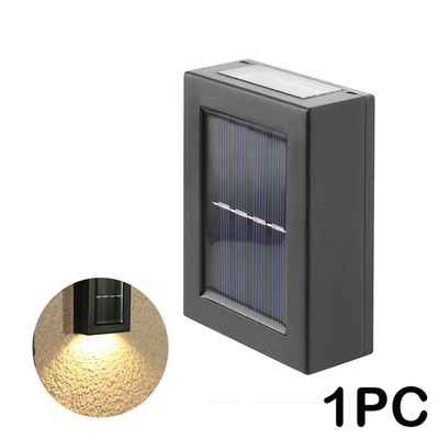 WINXU LED โคมไฟติดผนังพลังงานแสงอาทิตย์ Waterproof Porch Light Sconce