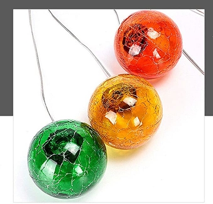RGB เปล่งสีไฟสวน LED พลังงานแสงอาทิตย์ตกแต่งกลางแจ้งแบบพกพา