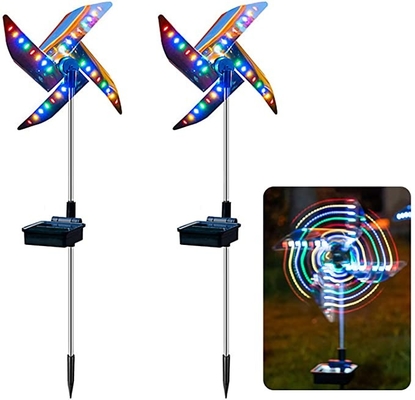 32 ชิ้น LED ไฟสวนกันน้ำพลังงานแสงอาทิตย์ตกแต่งกลางแจ้ง