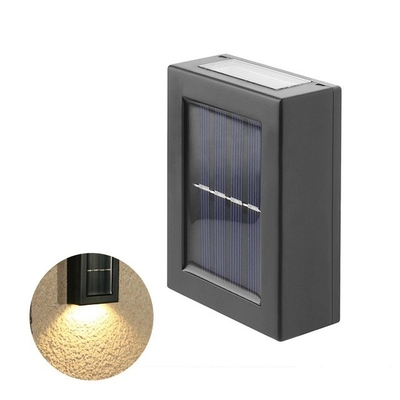 WINXU IP65 ไฟ LED พลังงานแสงอาทิตย์กันน้ำกลางแจ้งภูมิทัศน์ระเบียงโคมไฟติดผนัง