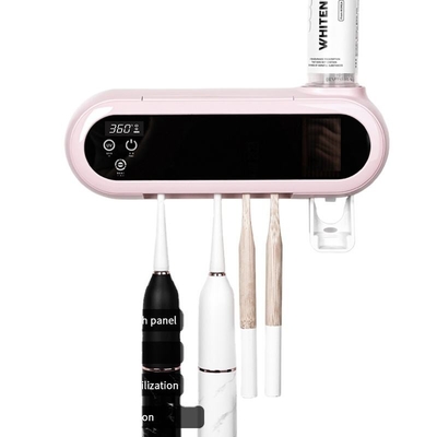 ที่วางแปรงสีฟันติดผนัง UV 2600mAh น้ำยาฆ่าเชื้อ ที่วางแปรงสีฟัน โซลา แบบชาร์จได้