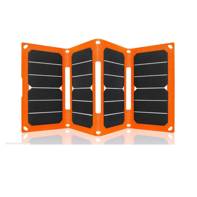 52g เครื่องชาร์จพลังงานแสงอาทิตย์แบบพับได้ 10w 14w 21w เครื่องชาร์จพลังงานแสงอาทิตย์ 5V เอาต์พุต USB พับเครื่องชาร์จพลังงานแสงอาทิตย์