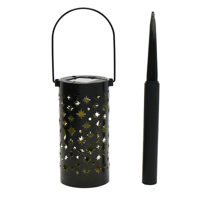 ไฟสวน LED พลังงานแสงอาทิตย์ตกแต่งกันน้ำ Star Moon Hollow Light 6000K