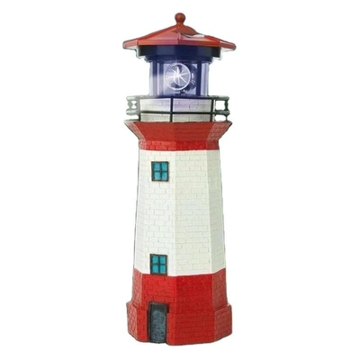 ตุ๊กตา LED Solar Gift Light รั้วสวน Solar Powered Lighthouse Light 1.2V