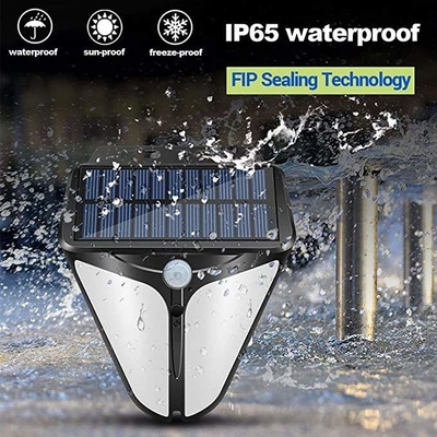 Garden IP65 โคมไฟติดผนัง LED พลังงานแสงอาทิตย์แบบอัจฉริยะ Induction Eagle Eye Light 6000K