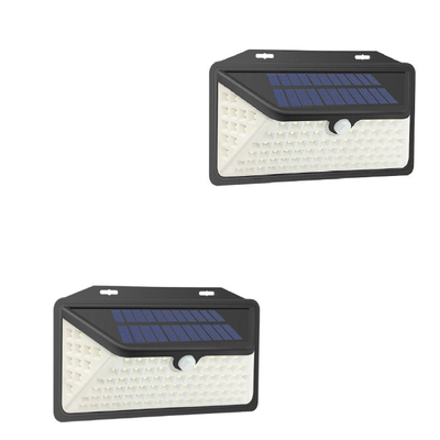 โคมไฟติดผนัง LED พลังงานแสงอาทิตย์แบบไร้สาย Solar Motion Sensor โคมไฟติดผนัง 5W 550lm