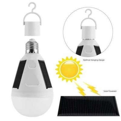 มัลติฟังก์ชั่น IP65 หลอดไฟ LED ชาร์จพลังงานแสงอาทิตย์ / 7W 12W ไฟชาร์จพลังงานแสงอาทิตย์