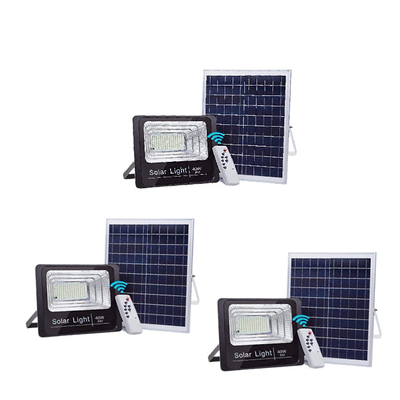 Road Square Garden ไฟน้ำท่วมพลังงานแสงอาทิตย์ Super Bright 40w 200w 300w