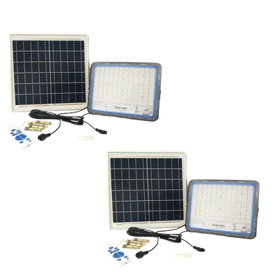 ไฟน้ำท่วมพลังงานแสงอาทิตย์พร้อมรีโมท 360LED 6500K Waterproof Solar Light Ip67 100w