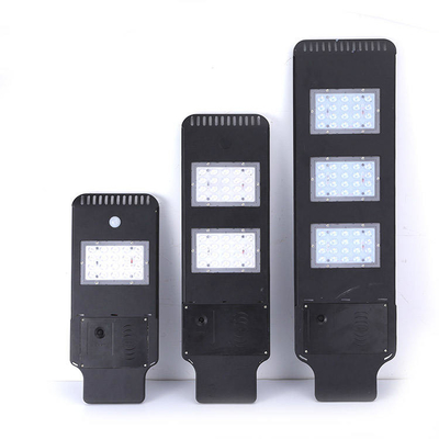 ABS Super Bright 60w ไฟถนน Led พลังงานแสงอาทิตย์ IP65 Solar Sensor Street Light