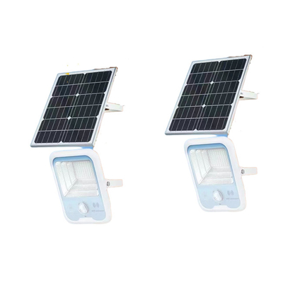3.7V IP65 ไฟน้ำท่วมกลางแจ้งพลังงานแสงอาทิตย์ 8 ฟังก์ชั่นพร้อมรีโมท