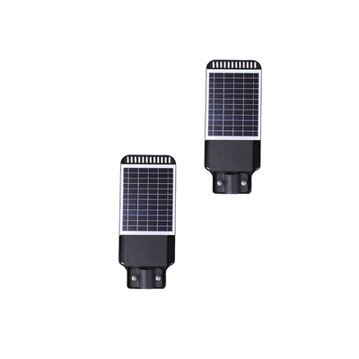 กันน้ำ IP65 40w ไฟถนน Led พลังงานแสงอาทิตย์ 6V Ra80 พลาสติก ABS