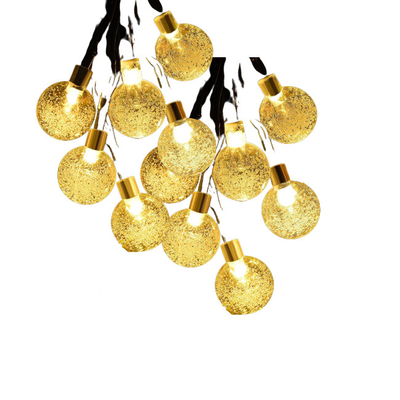 Bubble Ball Light 50LED ไฟ LED String พลังงานแสงอาทิตย์กันน้ำและทนความร้อน