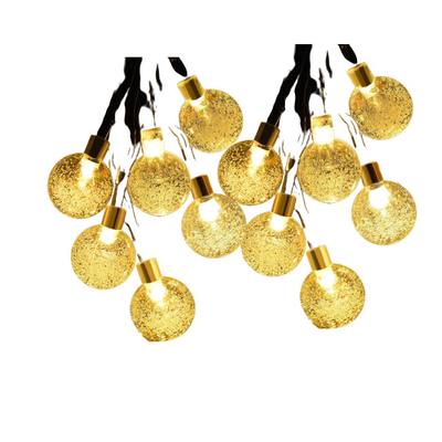 Bubble Ball Solar Powered Star String ไฟ 50LED CRI80 4.5v