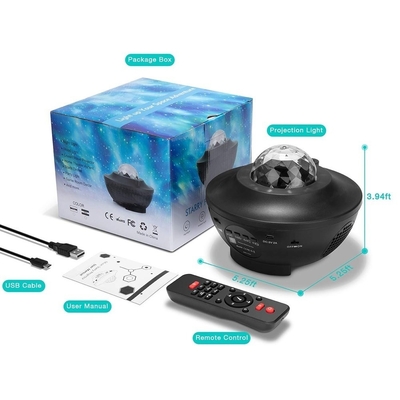 WINXU LED Galaxy Star Night Light Projector ห้องหมุน Starry Sky Galaxy Projector