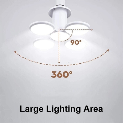 โคมไฟยูเอฟโอฟุตบอล LED แบบปรับได้ E27 40W สำหรับการศึกษาในห้องนอน