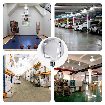 โคมไฟยูเอฟโอฟุตบอล LED แบบปรับได้ E27 40W สำหรับการศึกษาในห้องนอน