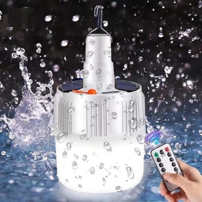 ไฟสวน LED พลังงานแสงอาทิตย์ ABS ตั้งแคมป์กลางแจ้งในครัวเรือนฉุกเฉิน