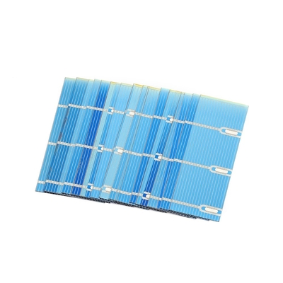 52 * 19 มม. 0.5V 0.24W เครื่องชาร์จแผงเซลล์แสงอาทิตย์ระบบ Monocrystalline สำหรับแบบพกพาไฟฟ้าโซลาร์เซลล์